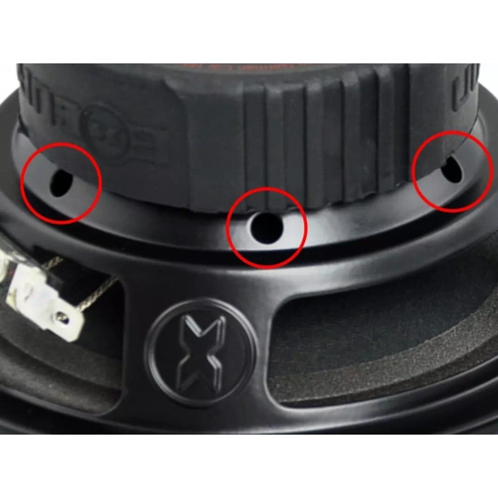 Excursion SX-5C dB – 2-drożny 4 woofery 130mm zestaw komponentowy Car Audio High Efficiency (Double Bass)